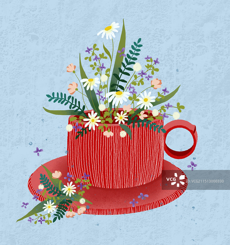 杯子花束图片素材