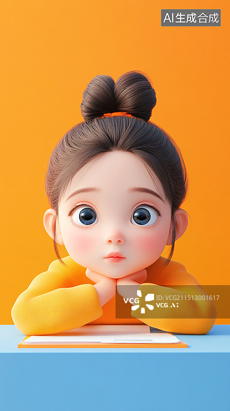 【AI数字艺术】3D渲染卡通儿童节教育教室培训班学习插画图片素材