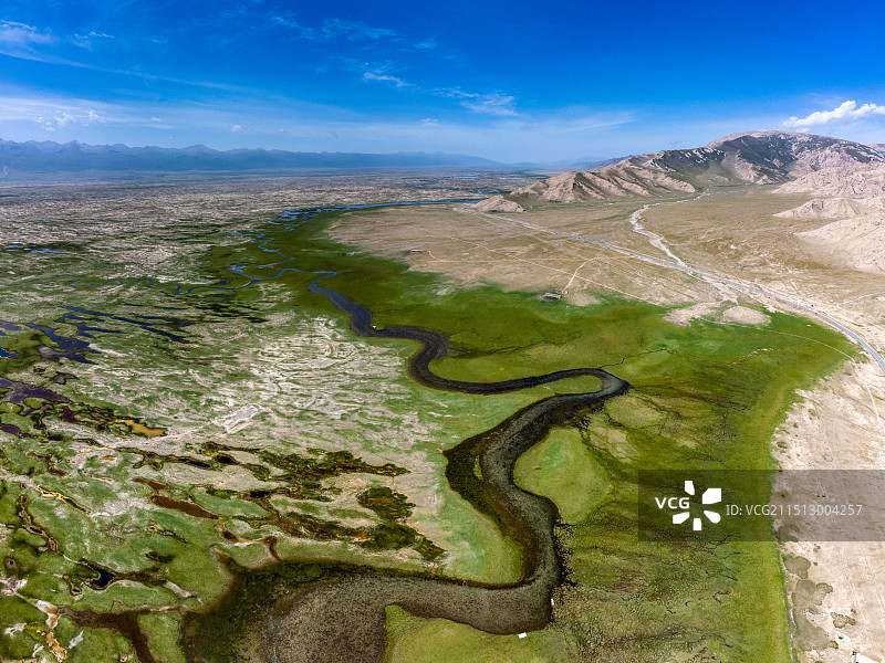 巴音布鲁克湿地图片素材