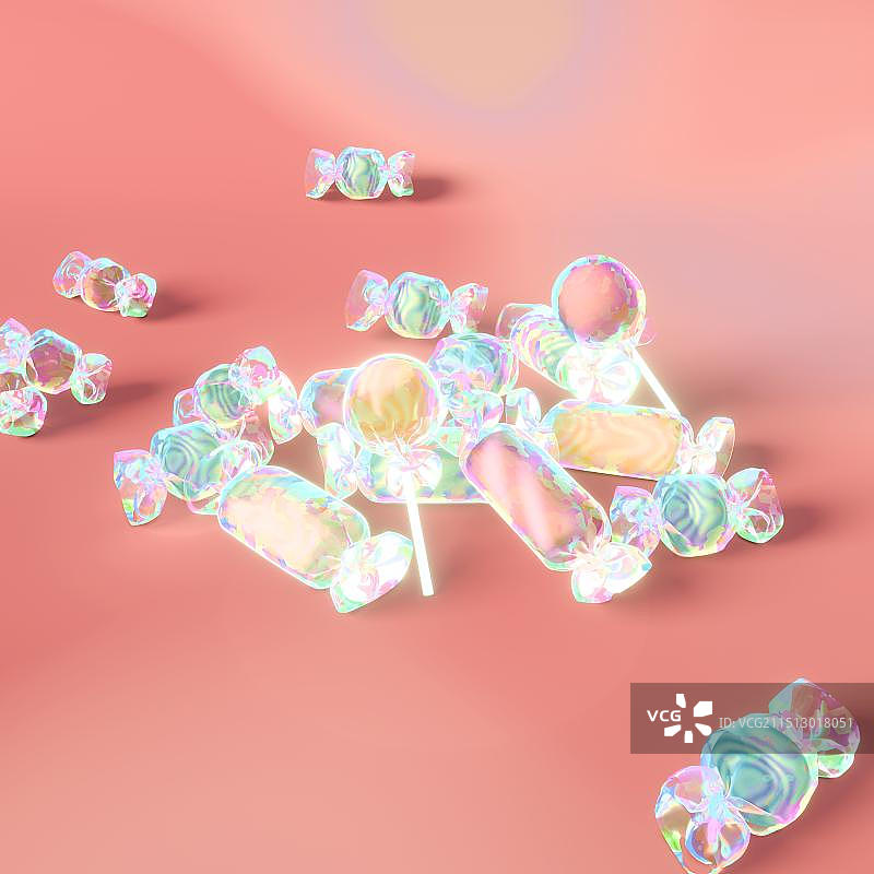 玻璃糖果图片素材