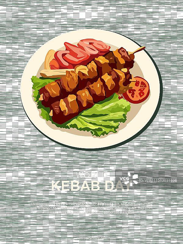 世界烤肉日背景图片素材