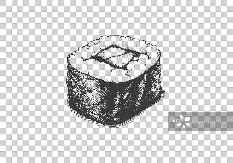 寿司卷日本料理图片素材