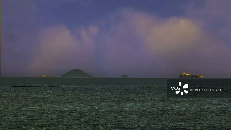 《青岛海航道》图片素材