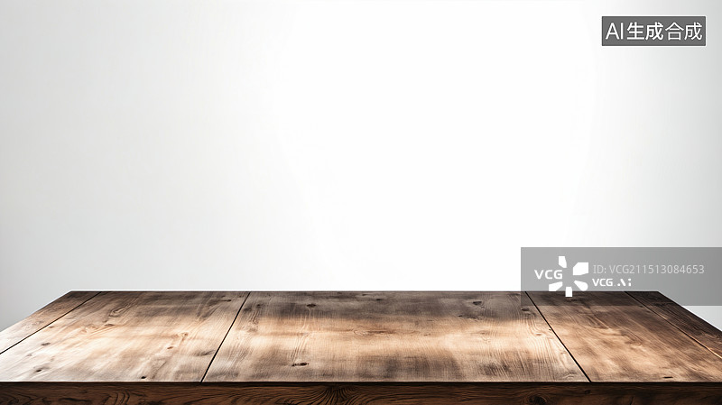 【AI数字艺术】岁月印记：老旧木质桌面图片素材