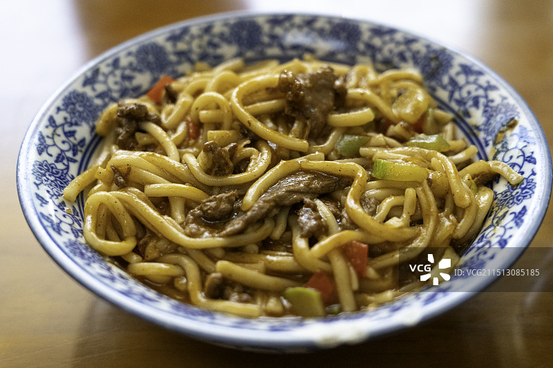 青海美食之“生炒炮仗”图片素材