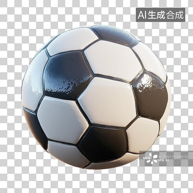 【AI数字艺术】一个足球免抠元素图片素材