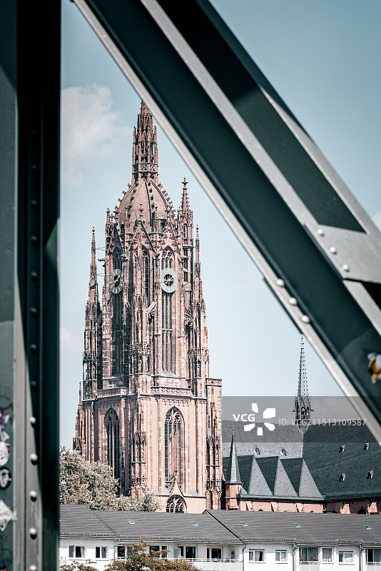 法兰克福大教堂图片素材