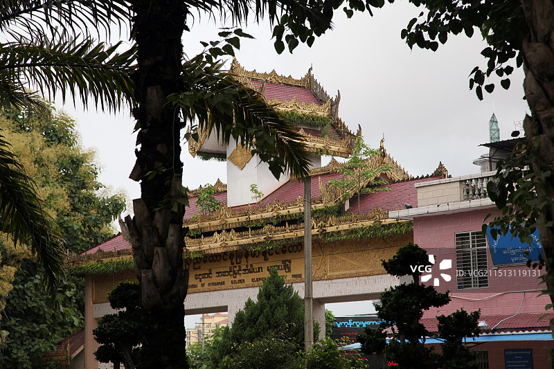 云南德宏瑞丽口岸图片素材