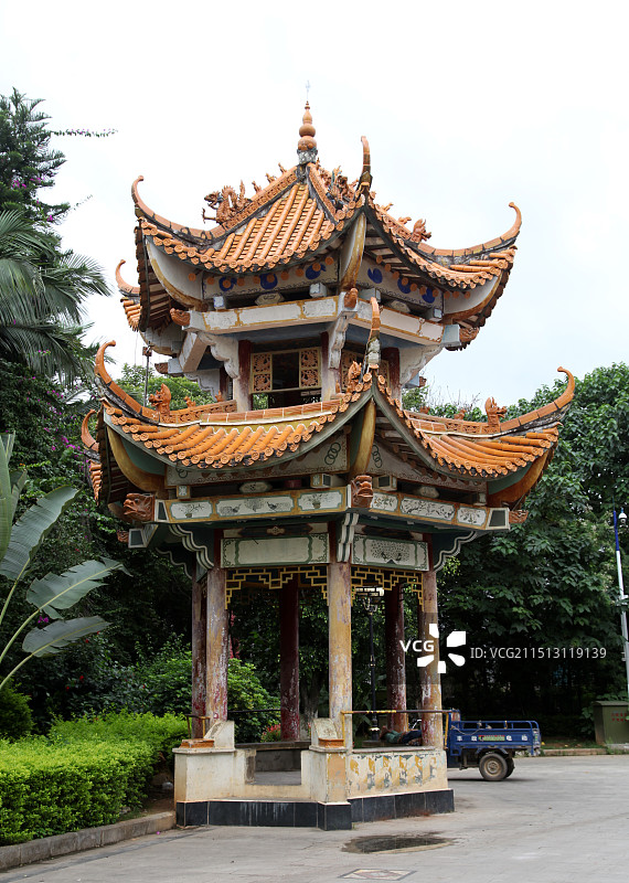 云南德宏瑞丽口岸图片素材