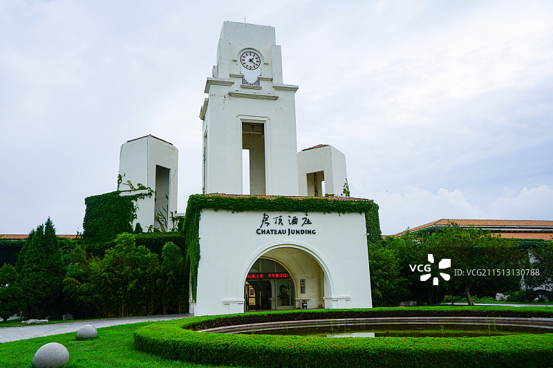 烟台君顶酒庄图片素材