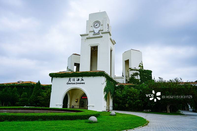 烟台君顶酒庄图片素材