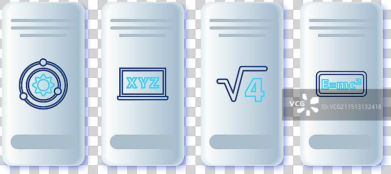 XYZ坐标系4的平方根图片素材