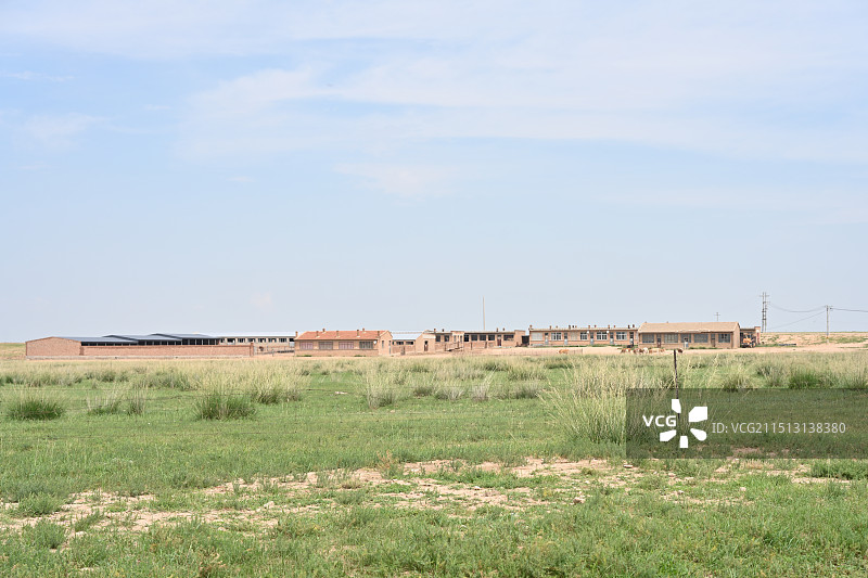 内蒙四子王旗乡村风光图片素材