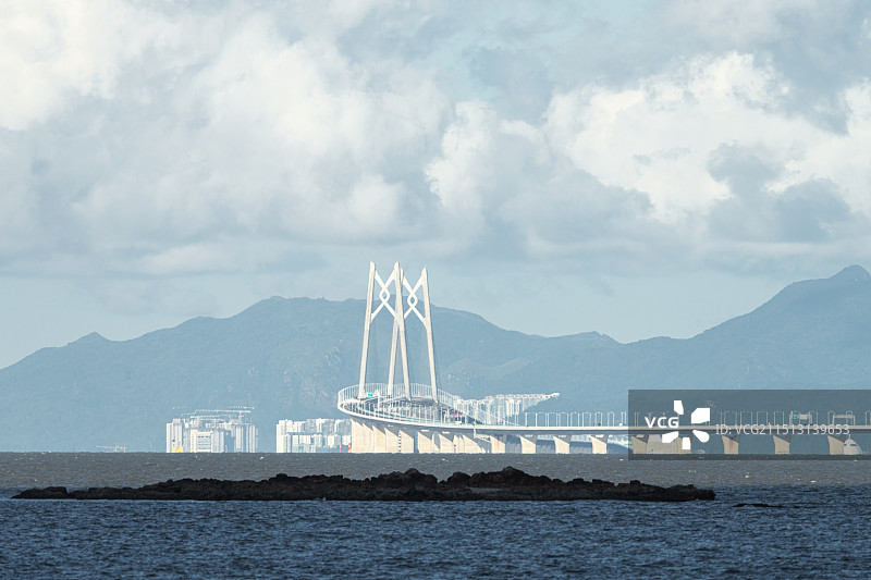 港珠澳大桥晴天图片素材