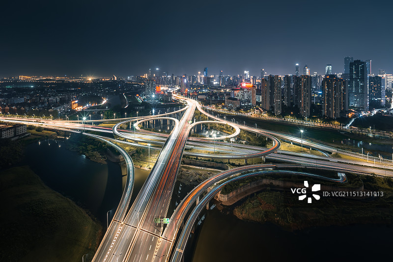 黄家湖互通立交图片素材