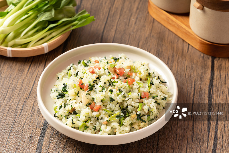 上海咸肉菜饭图片素材