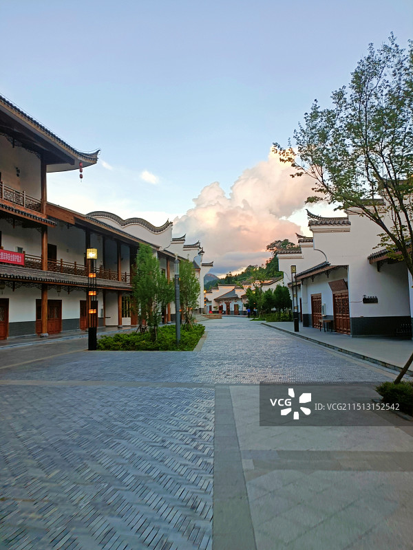 六盘水市盘州西冲玉带图片素材