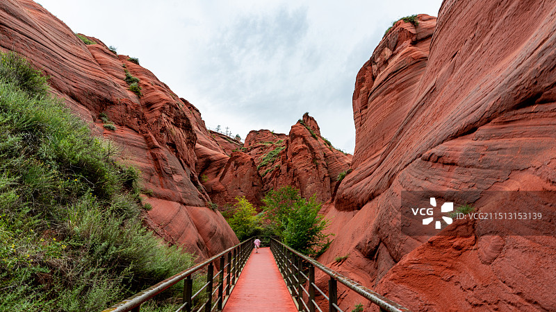 陕西榆林波浪谷图片素材