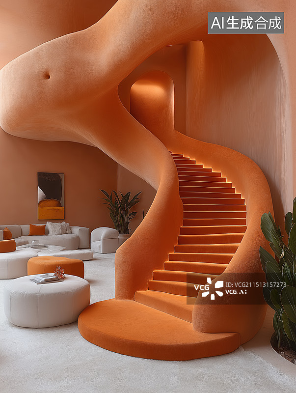 【AI数字艺术】室内建筑图片素材