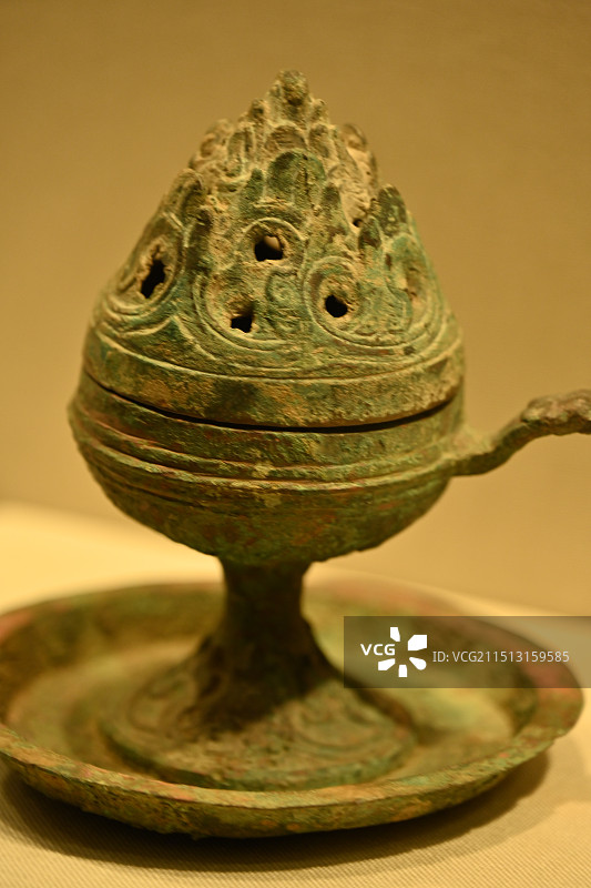 内蒙呼和浩特昭君博物院匈奴文物展图片素材