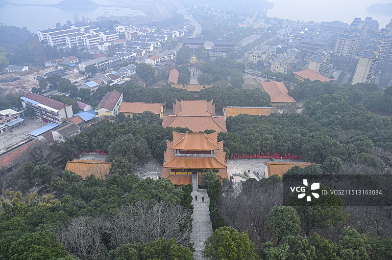 岳阳市圣安寺景区图片素材