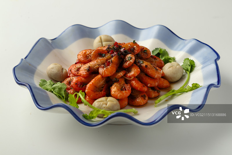 油爆河虾图片素材