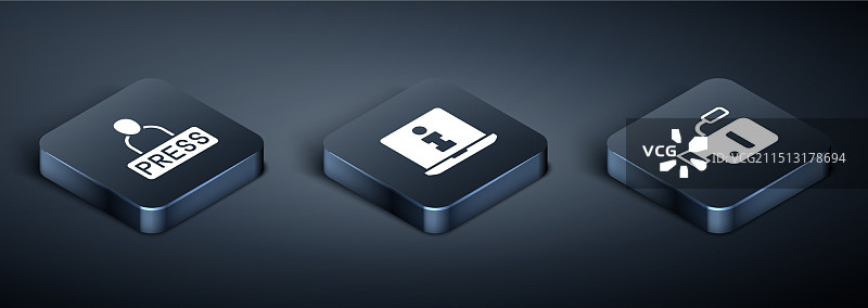 2.5D记者新闻电影摄像机图片素材