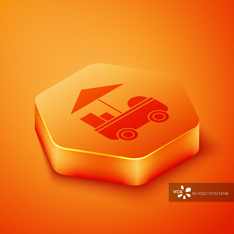 2.5D街头快餐车图标图片素材