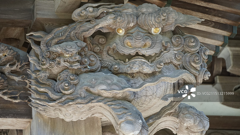 日本仙台市仙台藩祖伊达政宗公墓所图片素材