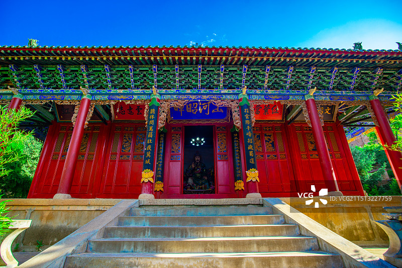 天水甘谷县姜维墓景区图片素材