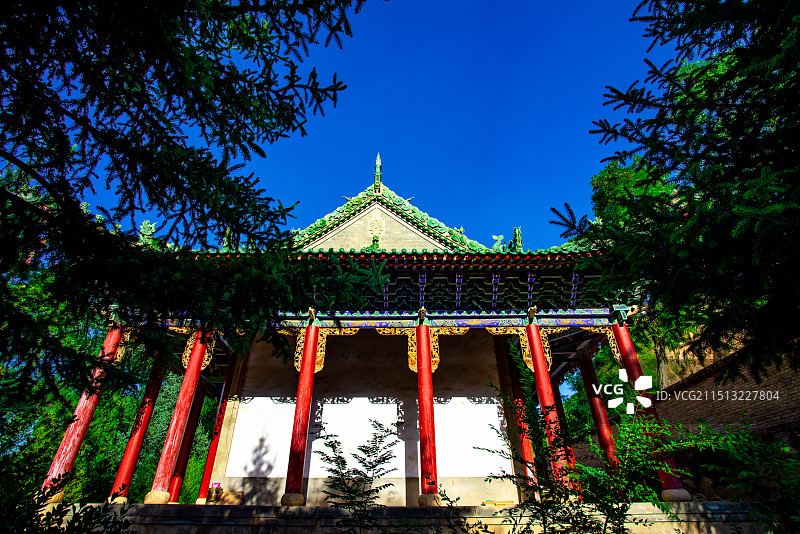 天水甘谷县姜维墓景区图片素材