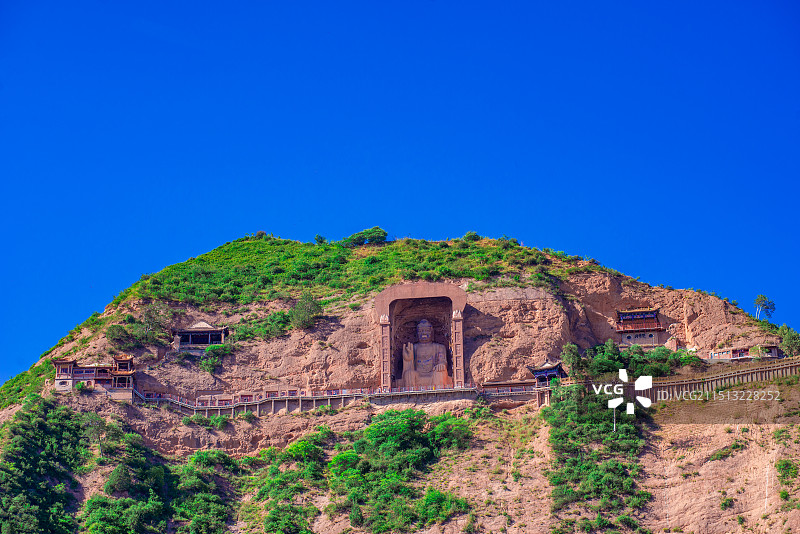 天水甘谷大像山景区图片素材