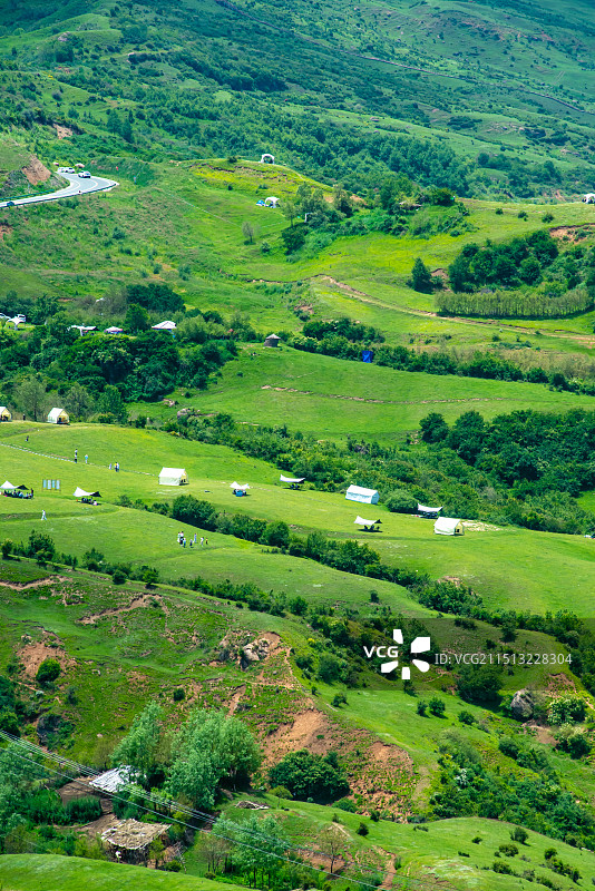 临夏和政县法台山景区图片素材