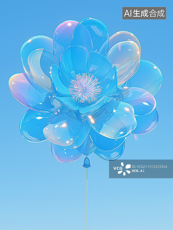 【AI数字艺术】膨胀气球图片素材