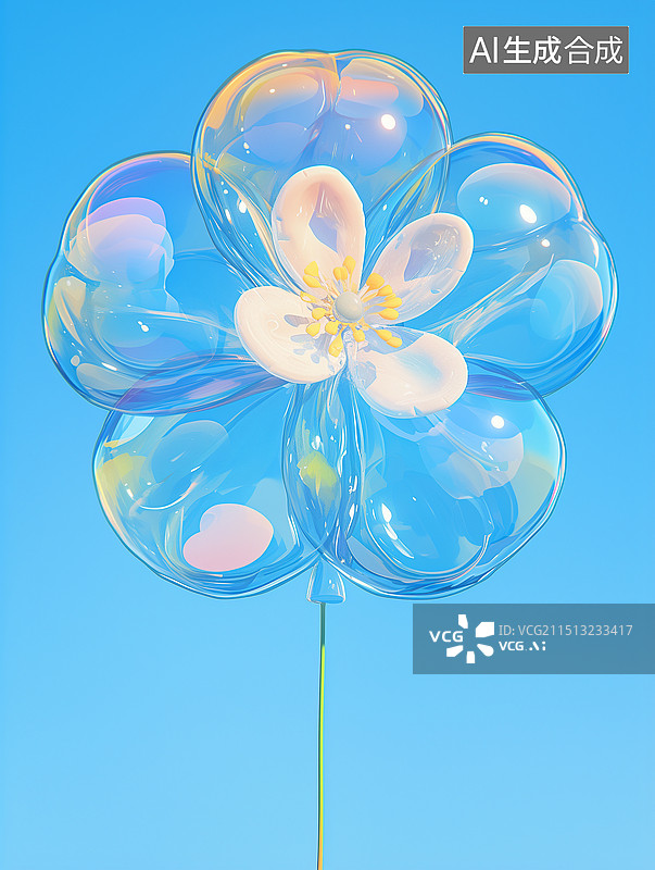 【AI数字艺术】膨胀气球图片素材