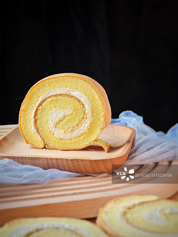 蛋糕卷图片素材