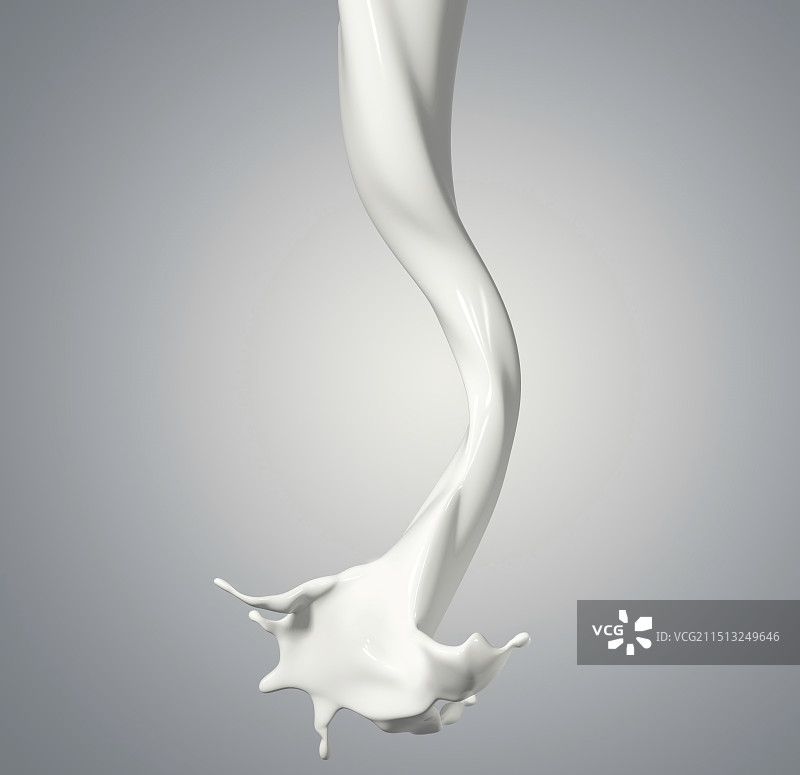 牛奶在空中飞舞图片素材