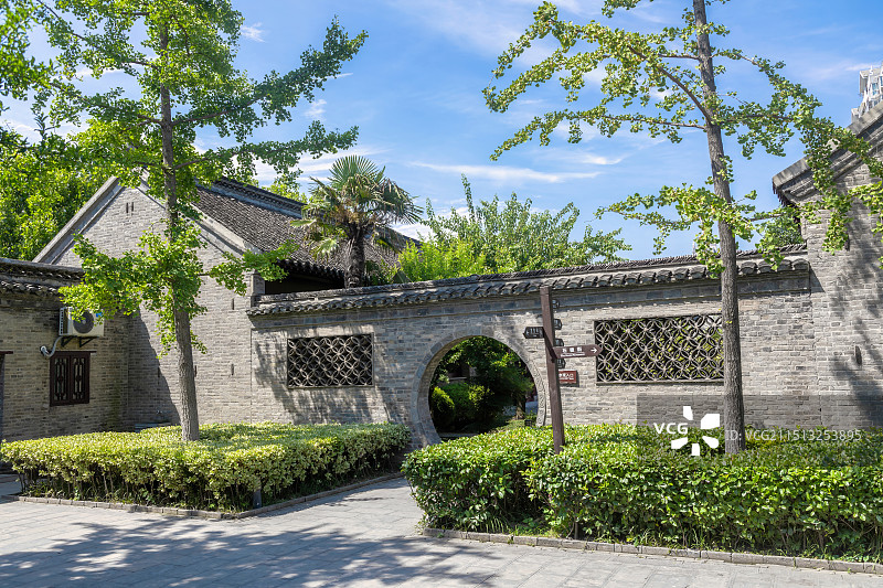 江苏省淮安市周恩来童年读书旧址图片素材