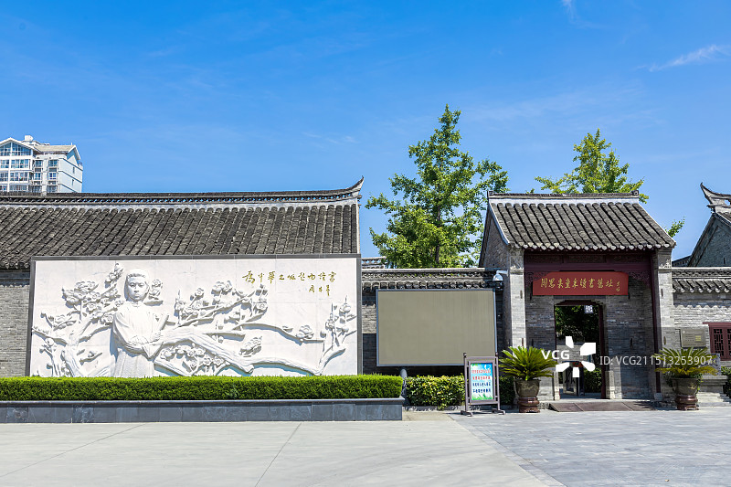 江苏省淮安市周恩来童年读书旧址图片素材