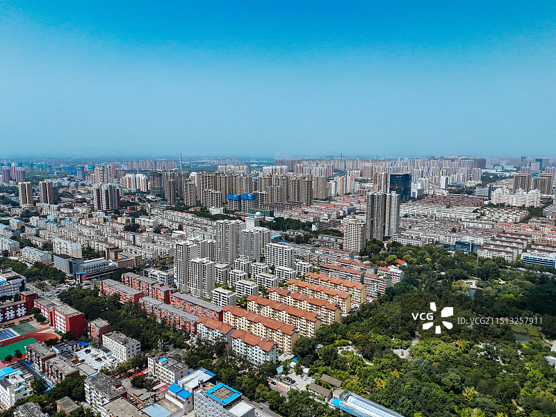 保定市 竞秀区 竞秀公园 万博广场 茂业百货 人民广场图片素材