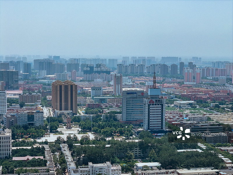 保定市 竞秀区 竞秀公园 万博广场 茂业百货 人民广场图片素材