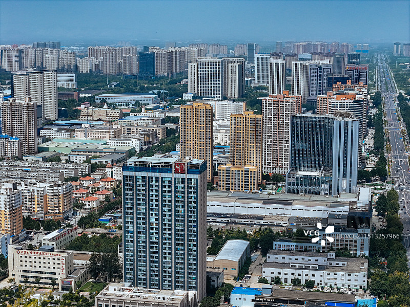 保定市 竞秀区 竞秀公园 万博广场 茂业百货 人民广场图片素材