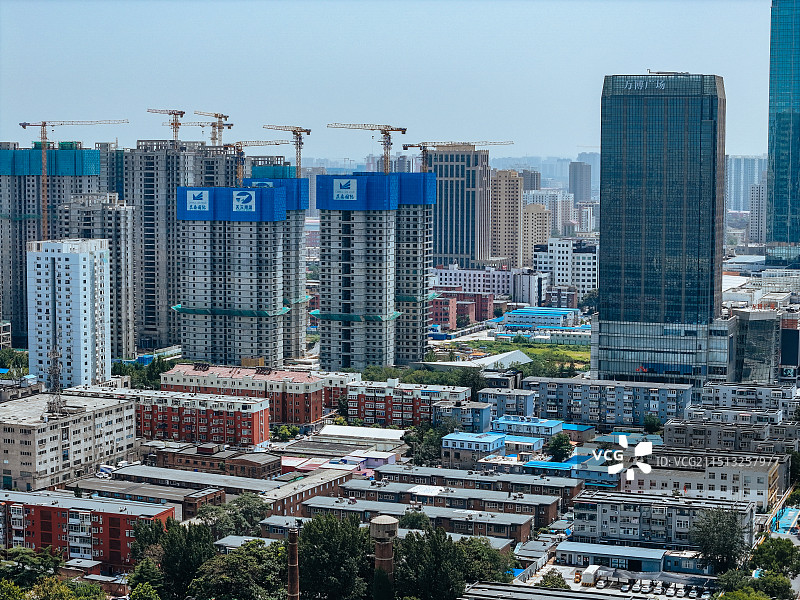 保定市 竞秀区 竞秀公园 万博广场 茂业百货 人民广场图片素材