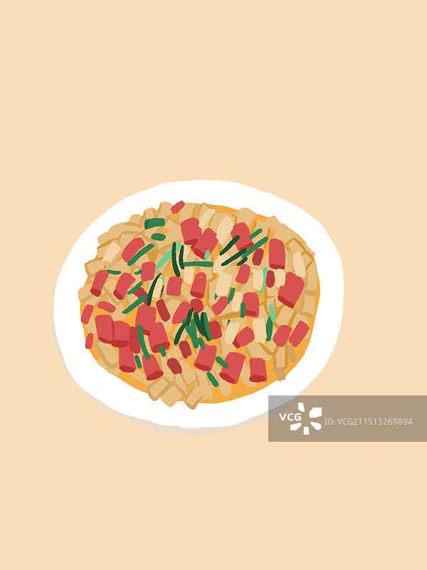 北京菜炒疙瘩图片素材