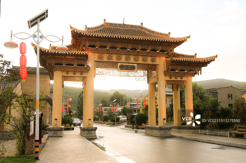 海东市互助土族故土园旅游区图片素材