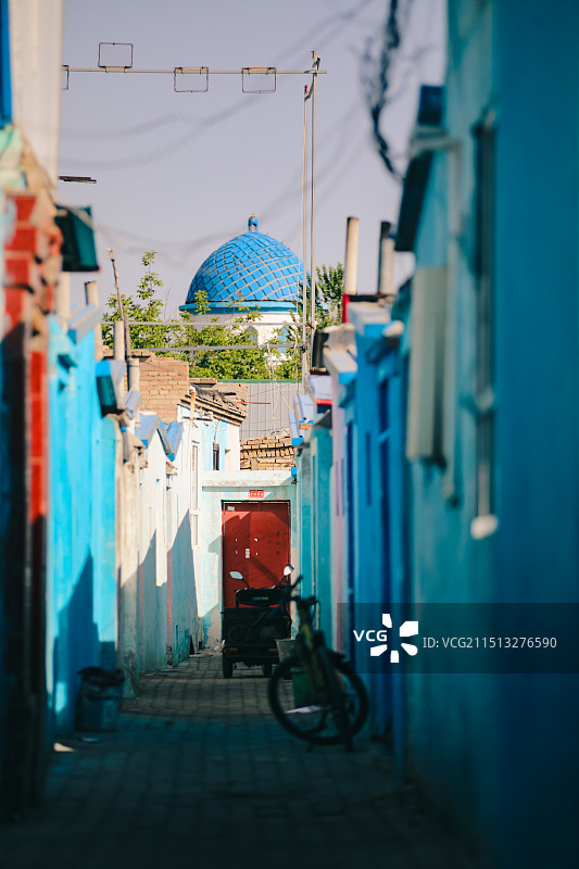 新疆伊犁伊宁喀赞其图片素材