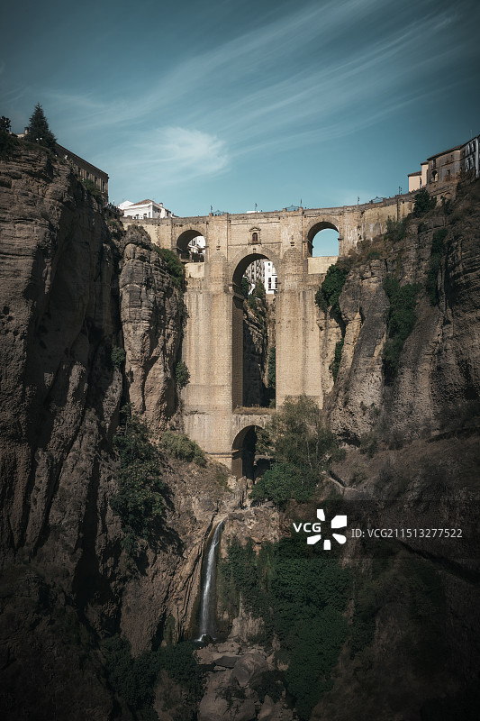 西班牙龙达小镇图片素材