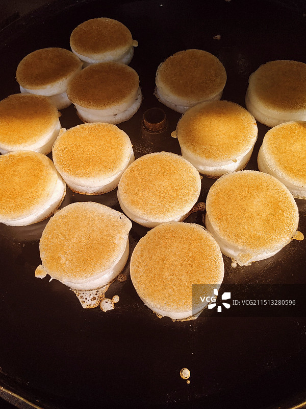 湖北特色小吃米粑汽水粑粑图片素材