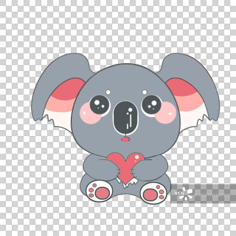 可爱动物图案图片素材