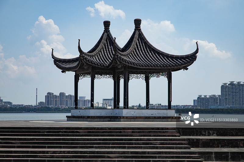 无锡宜兴团氿风景区图片素材